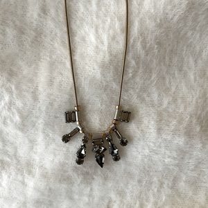 Madewell crystal charms necklace